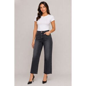 DL1961 Patti Straight High Rise Vintage Jeans In Corvus 32